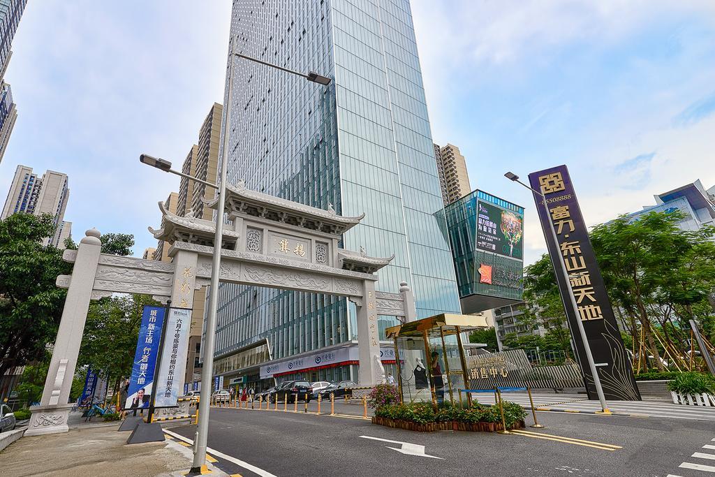 Heefun Apartment Guangzhou - Fuli Brand New World Plaza Bagian luar foto