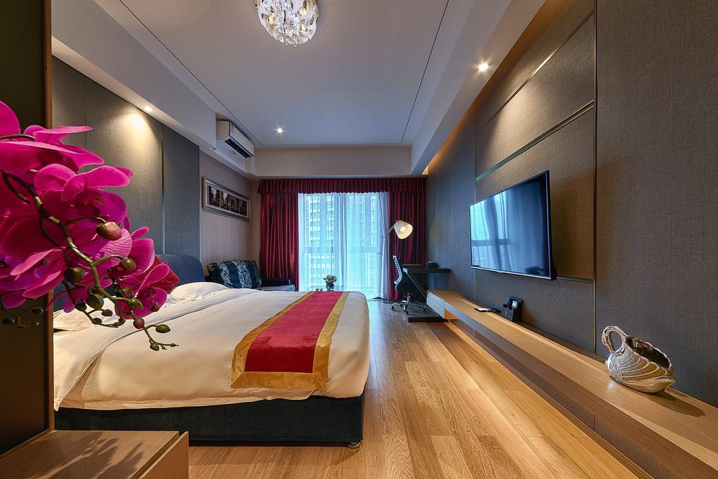 Heefun Apartment Guangzhou - Fuli Brand New World Plaza Bagian luar foto