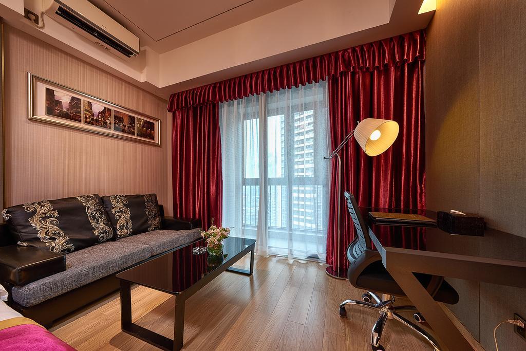 Heefun Apartment Guangzhou - Fuli Brand New World Plaza Bagian luar foto